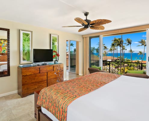 1-Bedroom Ocean View Premium Bedroom