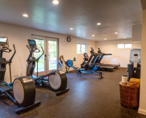 Maui Kaanapali Villas - Fitness room with excercise equipment and treadmills